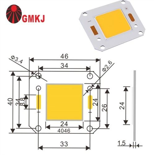 Diod LED COB 10W 20W 30W 40W 50W 60W 80W 100W