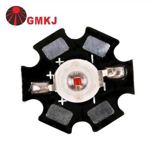 3w Kuasa Tinggi Smd Led Biru Dengan Sink Haba Bintang