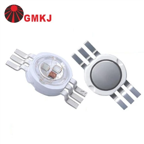 Diod Cip Led RGB 3*1w Kuasa Tinggi Tinggi Dengan 6 Pin